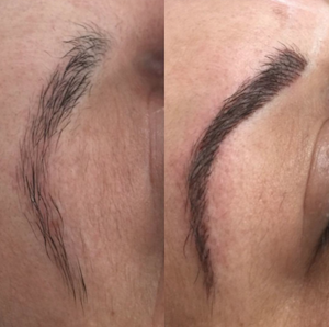 Vorher/Nachher, Permanent Makeup Augenbrauen, 6